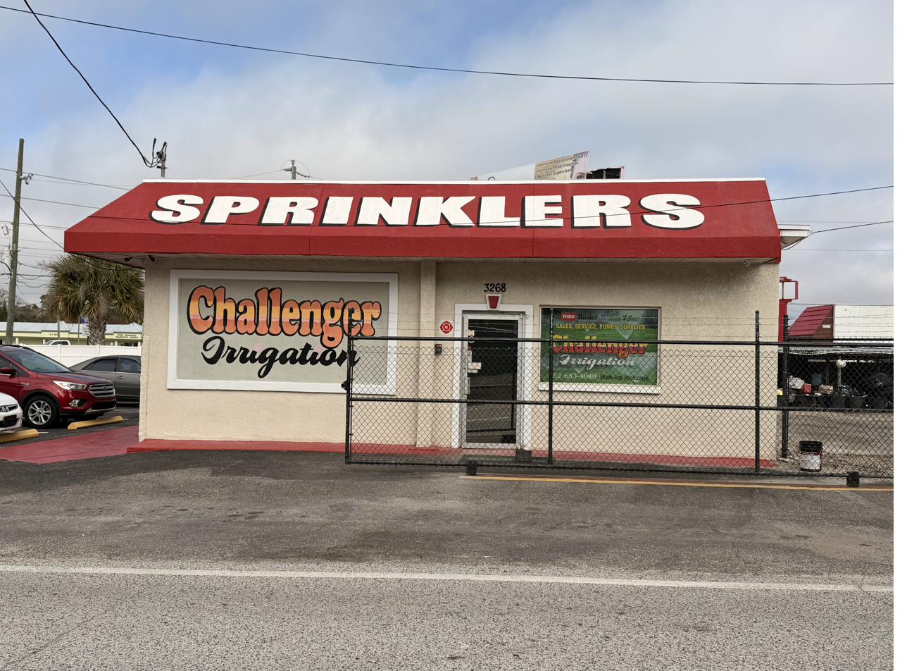 Challenger Irrigation Spring Hill FL storefront — 3268 Commercial Way
