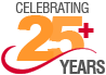 Celebrating 25+ years in business